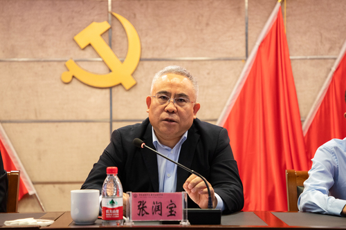 国铁集团工电部副主任张润宝讲话特写